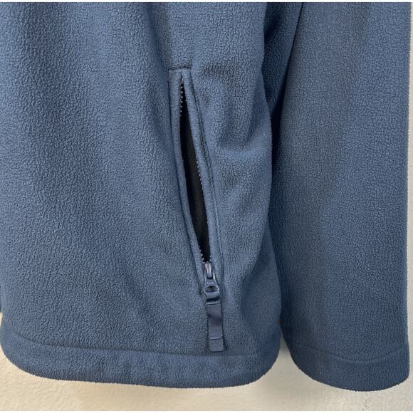 Duluth Trading Company Mens Heavy Duty Outdoor Fleece Jacket Blue XL tall Coat - Picture 5 of 10